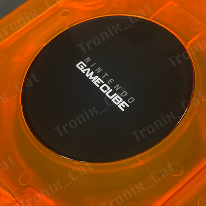 Nintendo GameCube console in NEW Transparent Orange shell
