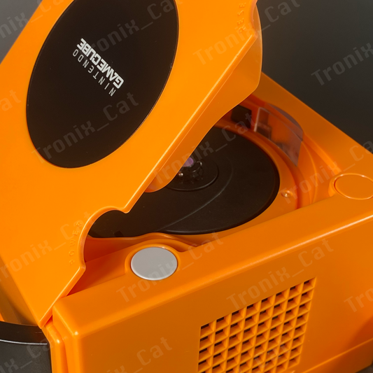 Nintendo GameCube console in NEW Orange shell