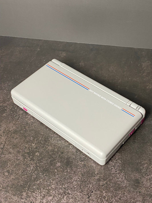 Nintendo DS Lite console in Custom Housing Shell - Retro Game Boy DMG Style